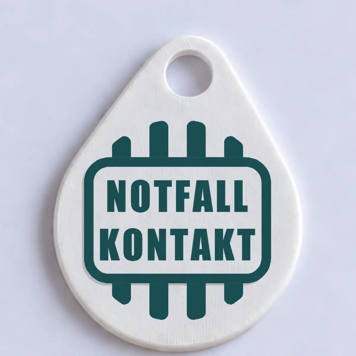 Notfallkontakt-Anhänger mit NFC – Bild 1
