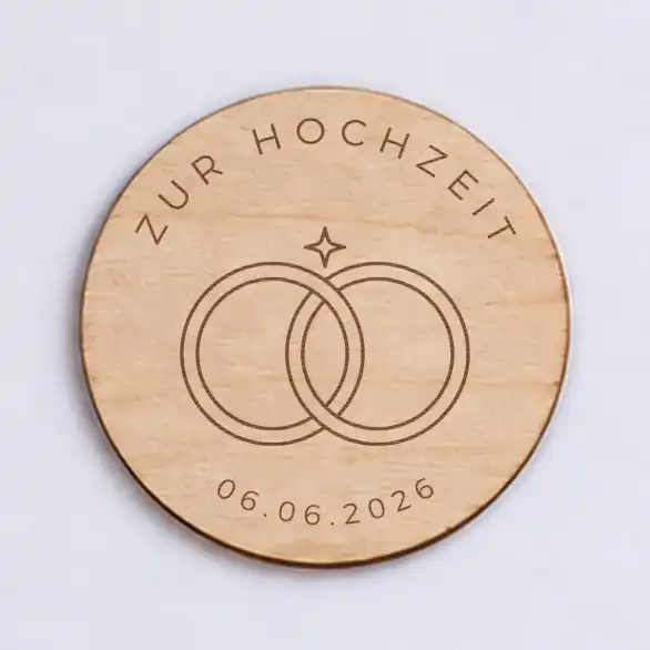 Anlasskarte »Zur Hochzeit«