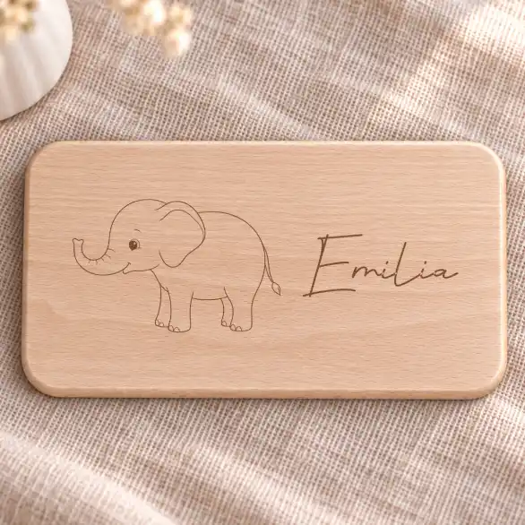 Frühstücksbrettchen Elefant